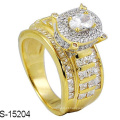 Moda jóias 925 anel de prata esterlina com diamante